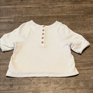 Madewell  Cream shirt